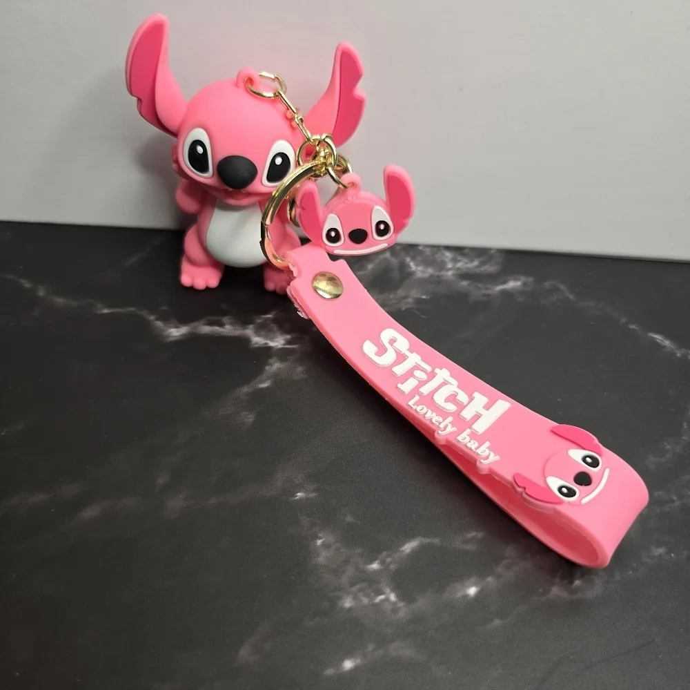 Disney Lilo N Stitch Keychain - Picture 1 of 3